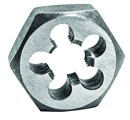 Century Drill & Tool 95626 Metric Hexagon Die, 18.0 X 1.50 - size: 18.0 by 1.50