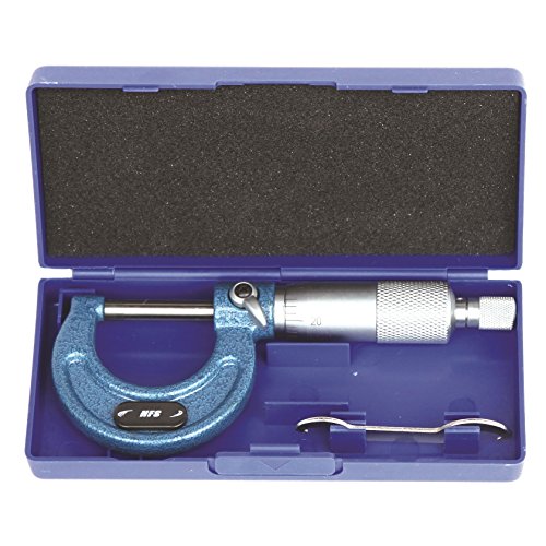 HFS 0-1 Inch Imperial Vernier Gauge Micrometer, 0.0001 Inch Graduation - size: 0-1"x0.0001", style: Classic Ratchet