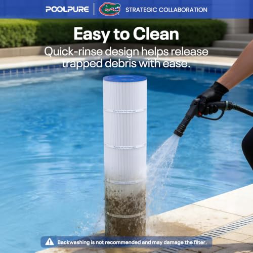 POOLPURE CCP420 Pool Filter Replaces Pentair Clean and Clear Plus 420 1Pack - size: 1Pack