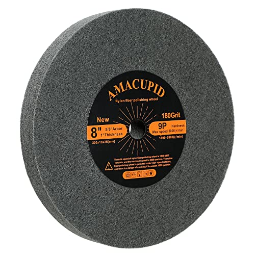 Deburring Nylon Fiber Buffing Wheel 9P Hardness. Polishing Stainless Steel