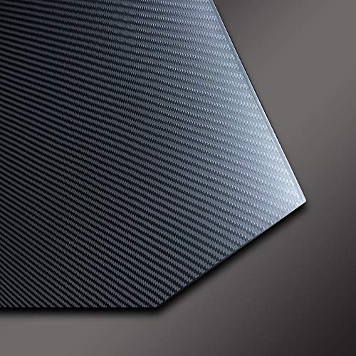 200 X 300 X 2 MM Carbon Fiber Sheets 100% 3K Twill Matte Carbon Fiber Plate - size: 200 X 300 X 2.0 MM