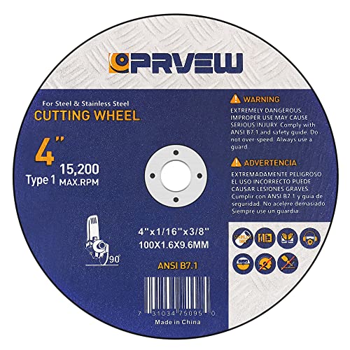 30-Pack 4 Inch Cut Off Wheels,4 x1/16x3/8 Inch Quality Cutting Disc - style: 4"x1/16"x3/8"（30-PK）