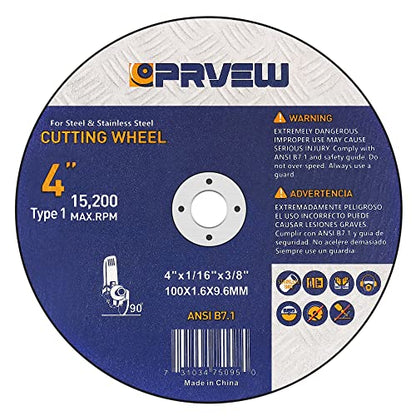 30-Pack 4 Inch Cut Off Wheels,4 x1/16x3/8 Inch Quality Cutting Disc - style: 4"x1/16"x3/8"（30-PK）
