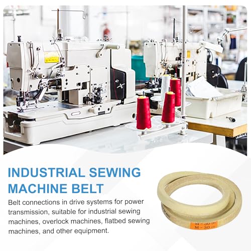 uxcell 4Pcs M30 Industrial Sewing Machine Belt 30.5" Outer Girth Rubber - size: M30
