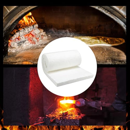 Fanfanwin Ceramic Fiber Insulation for Forge Kiln,2" Thick x 16" x 48" - size: 2" Thick x 16" x 48"