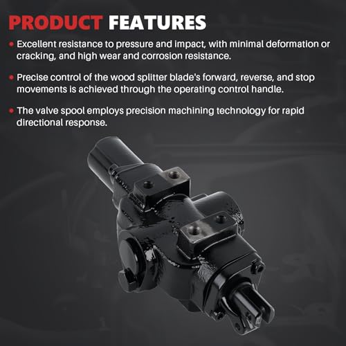 918-0481A Log Splitter Control Valve Compatible with LS27 LS27T LS33T 522LS 831LS Replace 917-0899 718-0481 718-0481-0637 717-0899-0637 718-0481A
