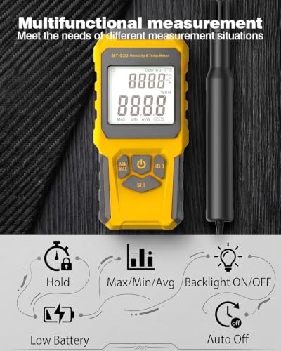 MT-93D Split Temperature Humidity Meter
