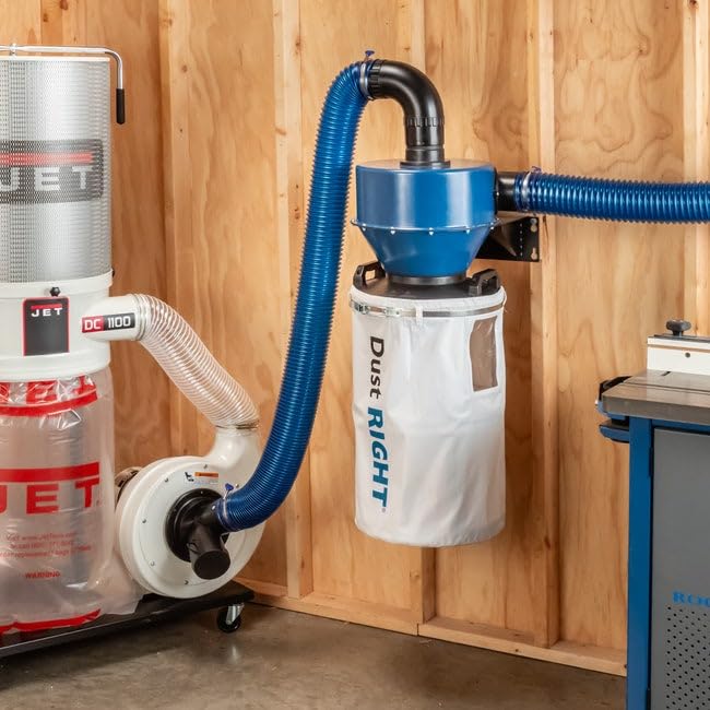 Rockler 4" Wall-Mount Cyclone Dust Separator