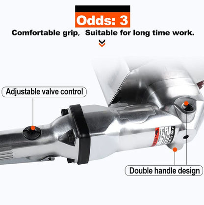 7" Pneumatic Sander Polisher, 2500 RPM Variable Speed Air Sanding Tool