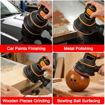 MAXMAN Foam Sanding Pads, 5" Bowling Sanding Pads, 800-1000 Grit for Auto - size: 5 inch, style: 800-1000 Grit