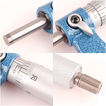 Outside Micrometer 5-6" Measuring Range,0.0001" Graduation for Machinists,Professional Precision Tool for Accurate Measurements - size: Outside Micrometer (5-6" Range)