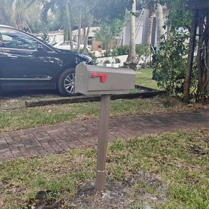 Mailbox Mounting Bracket - size: Black
