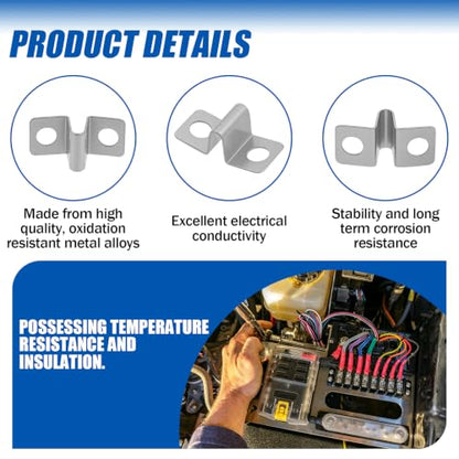 9218 Terminal Block Jumper, for 20A Terminal Blocks, Replacement for Blue Sea 2400 Series Terminal Block - 30 PCS