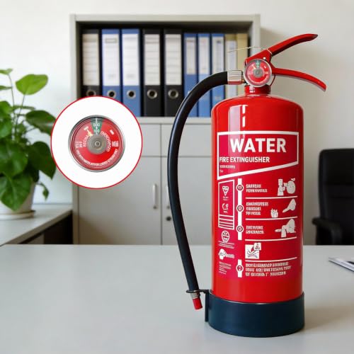 2PCS 100 Psi Water Fire Extinguisher Gauge