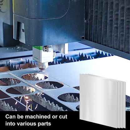 4PCS 304 Stainless Steel Sheets, 4" x 4" x 0.04" Inch (19 Gauge) Stainless Steel Plates 1MM Thick Stainless Steel Shim Plates Metal Sheets for Kitchen DIY Craft Making - size: 4 x 4 inch (4PCS)