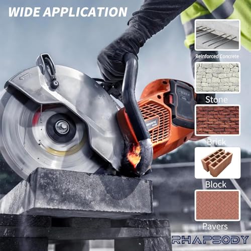 RHAPSODY 14Inch Laser Welded ARIX Diamond Saw Blade - size: 14 Inch-ARIX