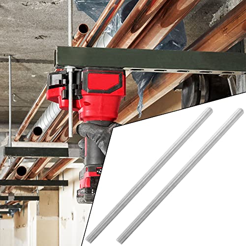 Murtenze M8 x 250mm Fully Threaded Rod, 2Pcs - size: M8 x 250mm