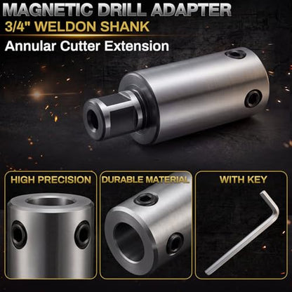 Annular Cutter Extension 3‘’/75mm for 3/4" Weldon Shank - size: 3‘’/75mm