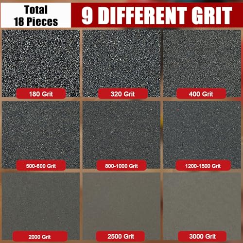 MAXMAN Foam Sanding Pads, 5" Bowling Sanding Pads, 800-1000 Grit for Auto - size: 5 inch, style: 800-1000 Grit