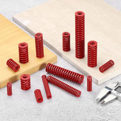 HARFINGTON 2pcs Die Spring 3/4" OD x 3.5" Free Length SMH4014, Red - size: 3/4" OD x 3.5" Free Length