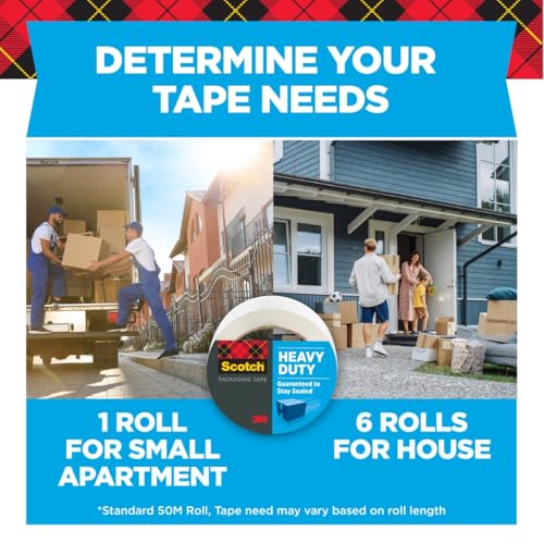 Scotch Heavy Duty Packing Tape, 1.88 in x 38.2 yd, 1 Roll