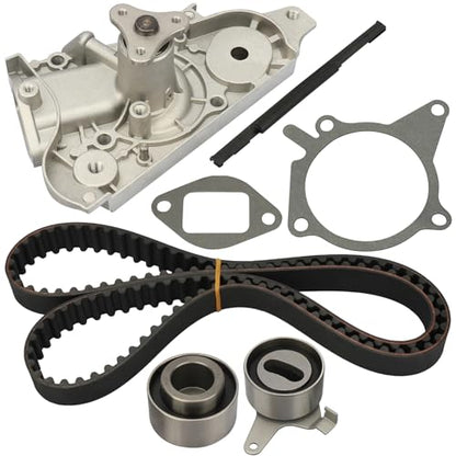 IRONTEK TCK179 Timing Belt Kit with Water Pump for 1994-2005 for Mazda Miata, 1994-1995 for Mazda MX-3, 1995-1998 for Mazda Protege, 1995-1997 for Kia Sephia, 1995-1997 for Kia Sephia, 95179K1 TB179K1 - size: TCK179