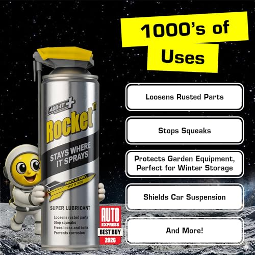 Multi-Use Lubricant Spray, 10 Fl Oz - Penetrating Oil & Anti-Corrosion for Rusty Bolts, Tools, Bikes & Garden Equipment, Water-Resistant Protective Coating - size: 10 fl oz (Pack of 1)
