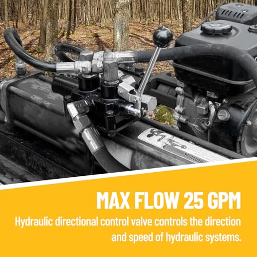 1 Spool 25GPM Hydraulic Log Splitter Directional Control Valve