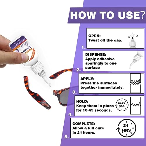 30g Plastic Glue, Instant Super Glue for Plastic - size: Plastic Glue