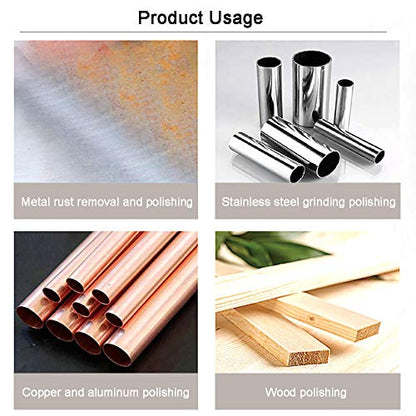 10Pc 4" Nylon Fiber Flap Disc 180 Grit Buffing Wheel Angle Grinder - style: 180 Grit 10Pcs
