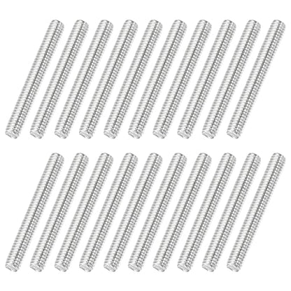 uxcell 20Pcs Fully Threaded Rod M2.5 x 0.45mm Pitch 20mm/0.8 Inch Threaded - size: M2.5x0.45mmx20mm