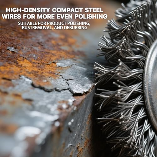 2 Inch Wire Brushes for Drill, 15 Pieces