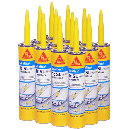 Sikaflex 1c SL Self Leveling Sealant 10 oz Limestone, Pack of 12 - style: 12-Pack