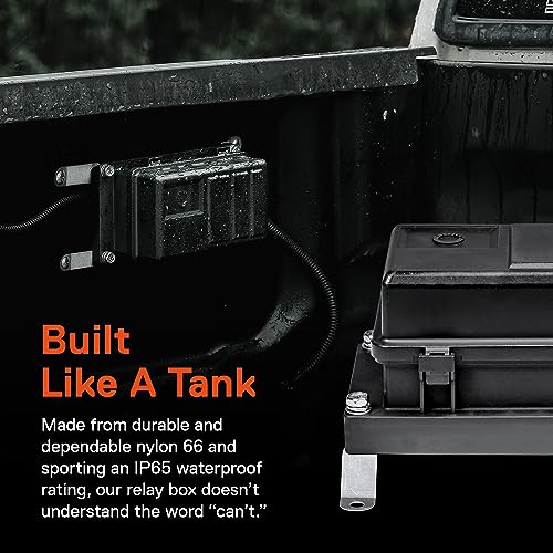True MODS 12V Automotive Waterproof 5-Pin Prewired Relay Fuse Box Block Kit - style: Prewired Fuse/Relay Kit