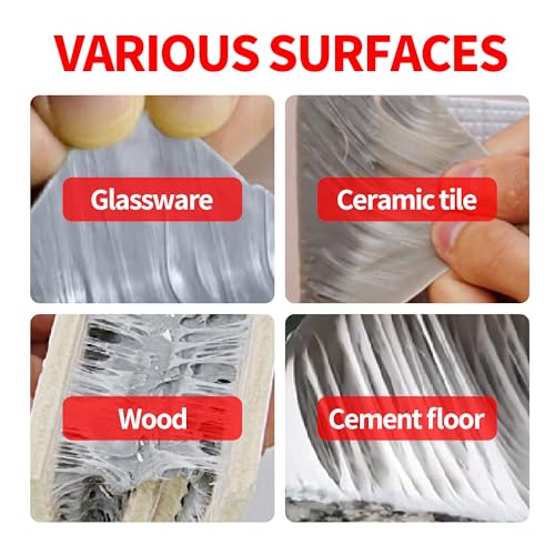 TAPEBEAR Butyl Tape Waterproof Sealing Tape 6inch x16feet Roof Leak Patch - size: 6inch x 16.4feet