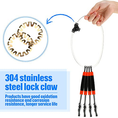 Boao 20 Pcs 1/4 Inch Pneumatic Push to Connect Tee Fittings - Plastic 3 Way Air Line Adapter, Quick Connect Tube Connectors for Industrial Automation, Auto Repair, DIY Air Tools(1/4 Inch) - size: 1/4 Inch