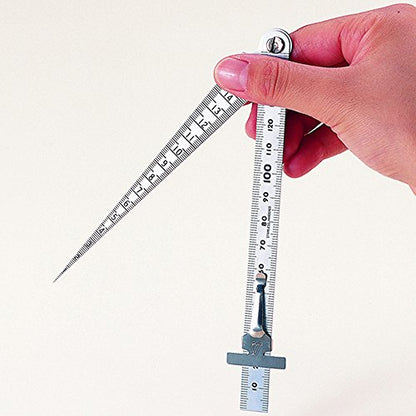 Shinwa Sokutei 62612 Taper Gauge with Straight Scale