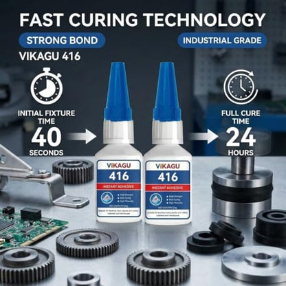 416 Super Bonder Instant Adhesive Clear for High Temp & Vibration 20g Suitable for Metal Plastic and Rubber 12 Pack - size: 416, style: 12 Pack