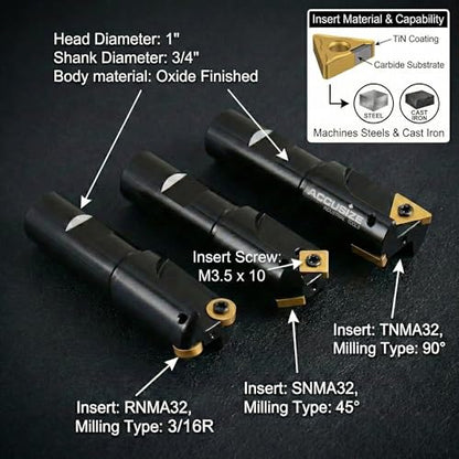Accusize 3 Pc Little Hogger Set, 0046-0700
