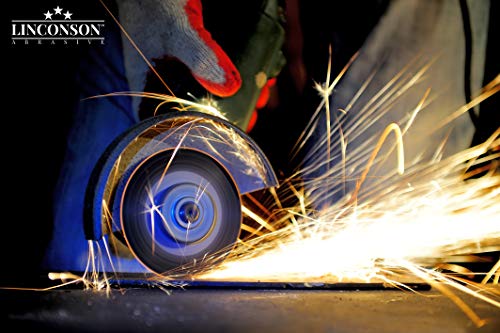 LINCONSON 50 Pack 4.5 Inch Cut Off Wheel for Metal & Stainless Steel Used On Angle Grinder 4.5”x1/16”x7/8" Flat Disc (SD 4521F) - style: 4.5 Inch 50 Pack