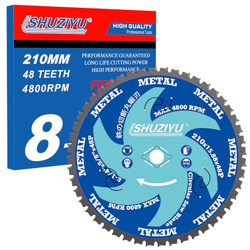 Metal Cutting Circular Saw Blade 8-1/4"(210mm)-48T - size: 8-1/4" 48T