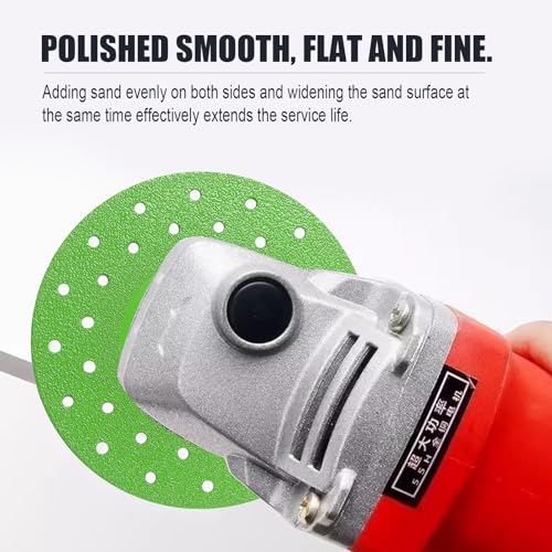 3PCS 4.5" Ultra Thin Diamond Grinding Discs Air Brazed Cutting Blades for Ceramic/Glass/Marble/Granite Angle Grinder Saw Blade Set (3)