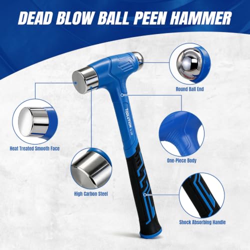 32 oz Ball Peen Hammer Large Mechanics Ball Pein Hammer,2LB - size: 32 oz