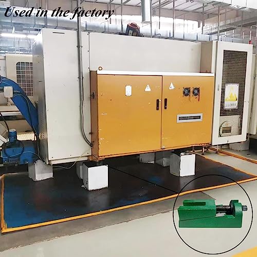 Heavy Machinery Leveling feet 4 Sets,Loading 2 Tons per Set,Adjustable Machine Leveling Pad Machinery Pads,Cast Iron Pad