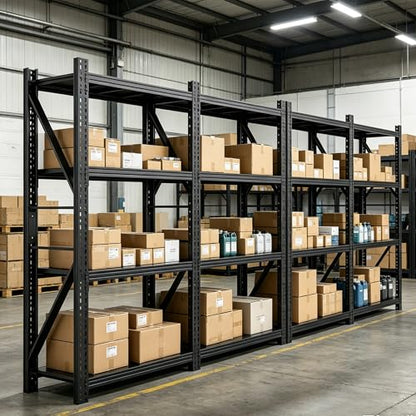 Garage Storage Shelves,73" H*48" W*22.4" D Heavy Duty - size: Super Heavy Duty 73"H*48"W*22.4"D