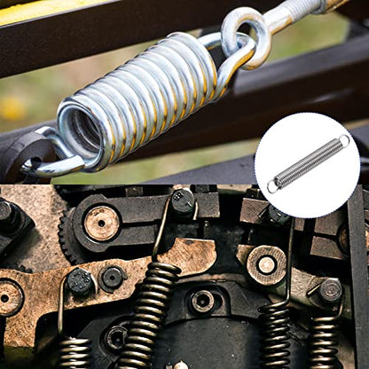 METALLIXITY Extension Spring (1.5x12x100mm/0.06"x0.48"x3.94") 2Pcs, 304 Stainless Steel Tension Spring Wire - for Home Repair Construction Machinery - size: 0.06"x0.48"x3.94"