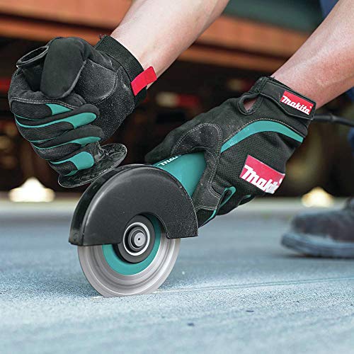 Makita 9557NB 4-1/2" Angle Grinder, with AC/DC Switch, Teal