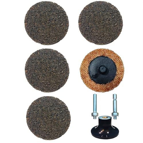 2 Inch Nylon Sanding Discs for Drill,Die Grinder - Quick Change Abrasive Sanding Disc with 1/4'' Shanks Holder,Surface Conditioning Discs for Rust,Paint,Burr Removal and Finishing - style: Coarse
