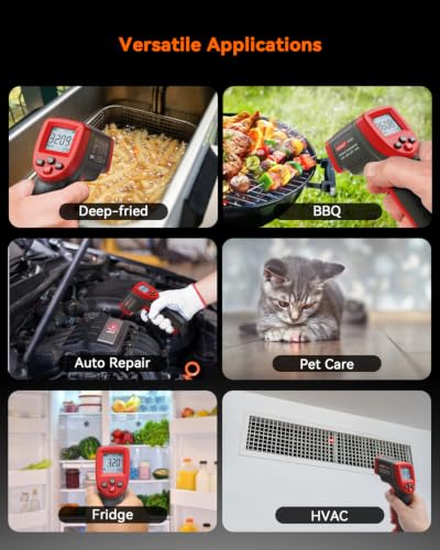 Wintact Infrared Thermometer Temperature Gun -58℉ to 1022℉