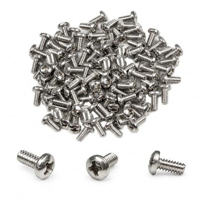 100PCS #6-32 x 5/16" Machine Screws, Phillips Pan Head, 304 Stainless Steel - size: 6#-32 x 5/16"